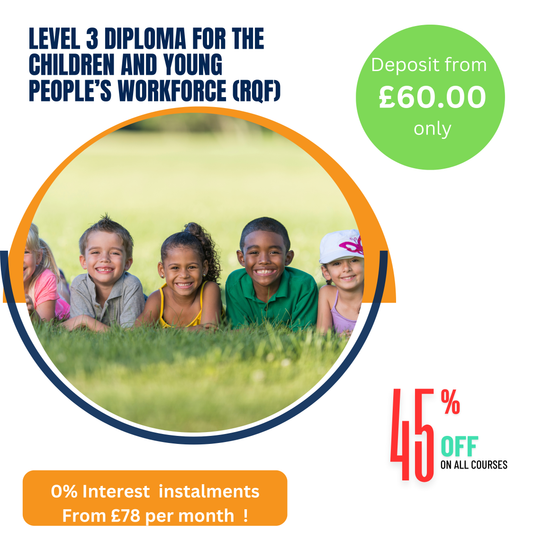 NVQ- Level 3 Diploma For The Children And Young People’s Workforce (RQF)