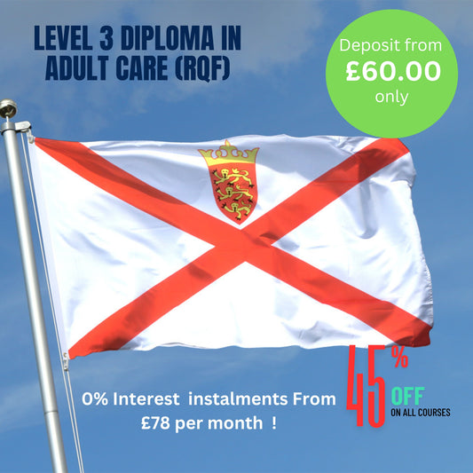 JERSEY STUDENTS- NVQ- Level 3 Diploma in Adult Care (RQF)